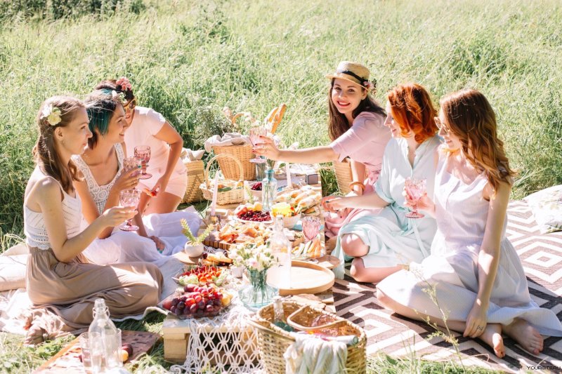 Picnic in nature