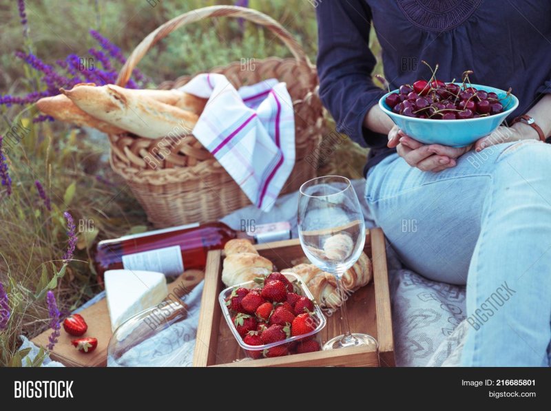 Ideas for a picnic in nature