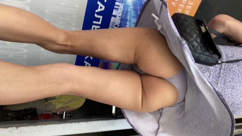 Girls under a skirt