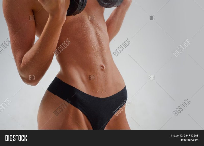 Girl with an ideal body