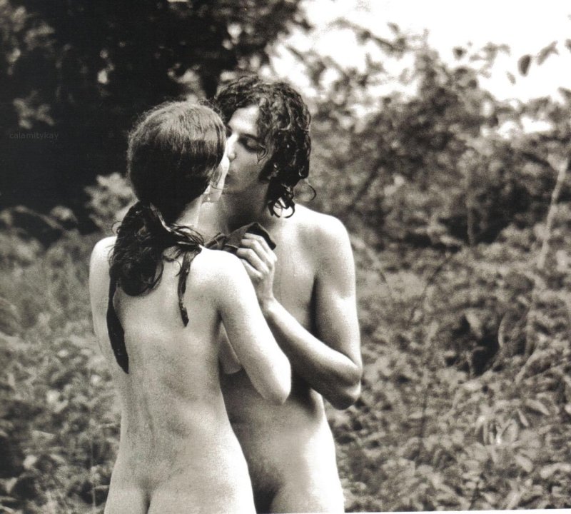 Modern naked hippies