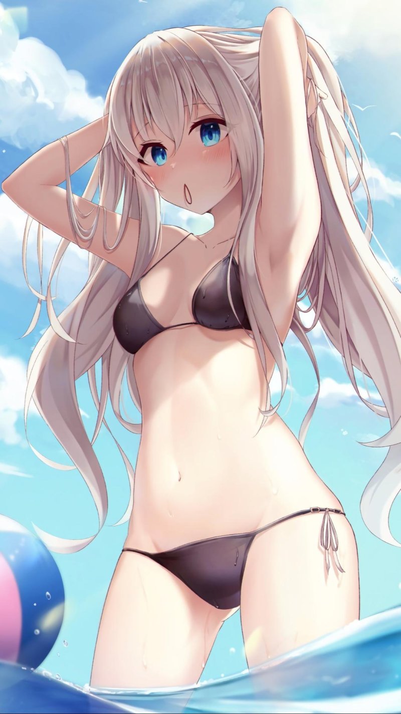 Anime arts of girls naked