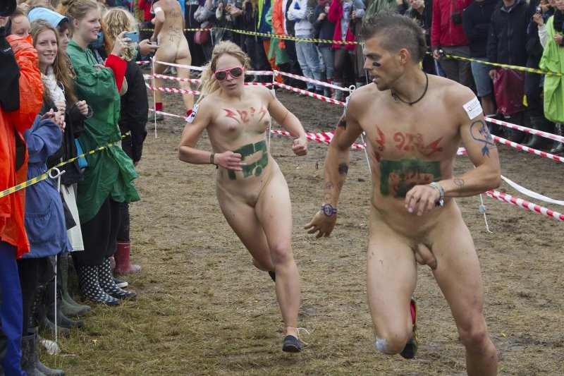 Handing naked