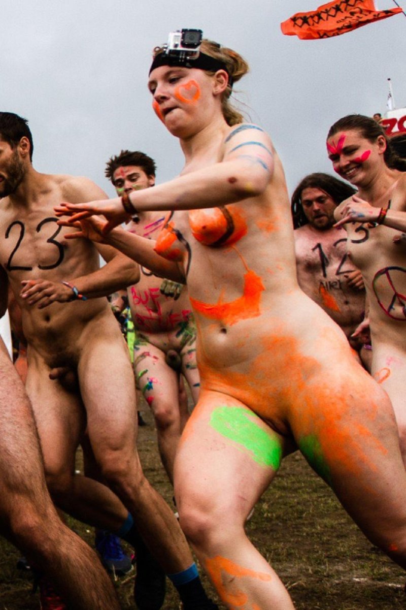 A colorful race