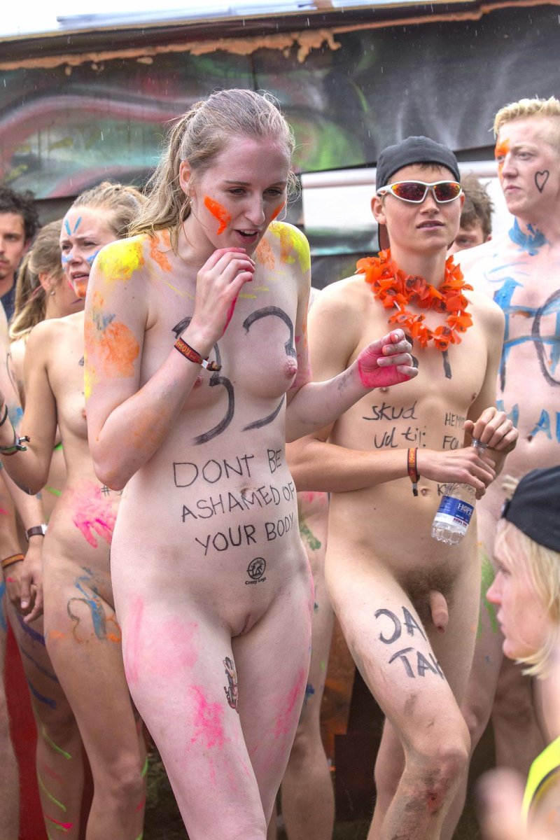 The parade is naked