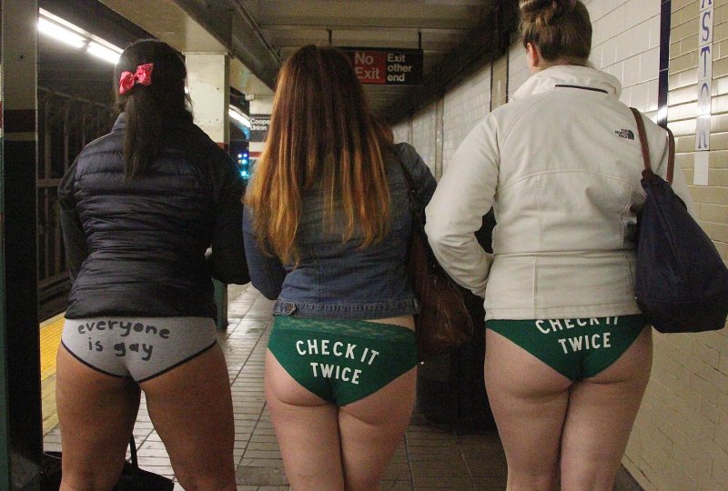 No pants subway