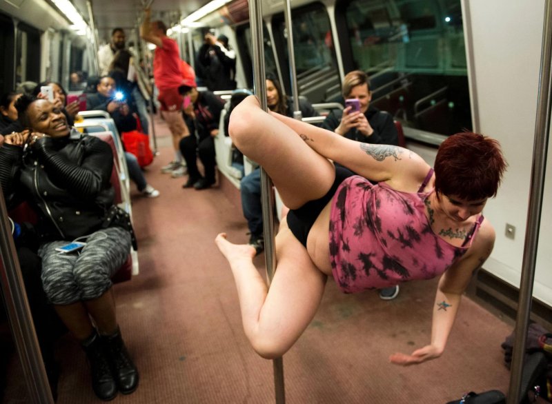 In the subway