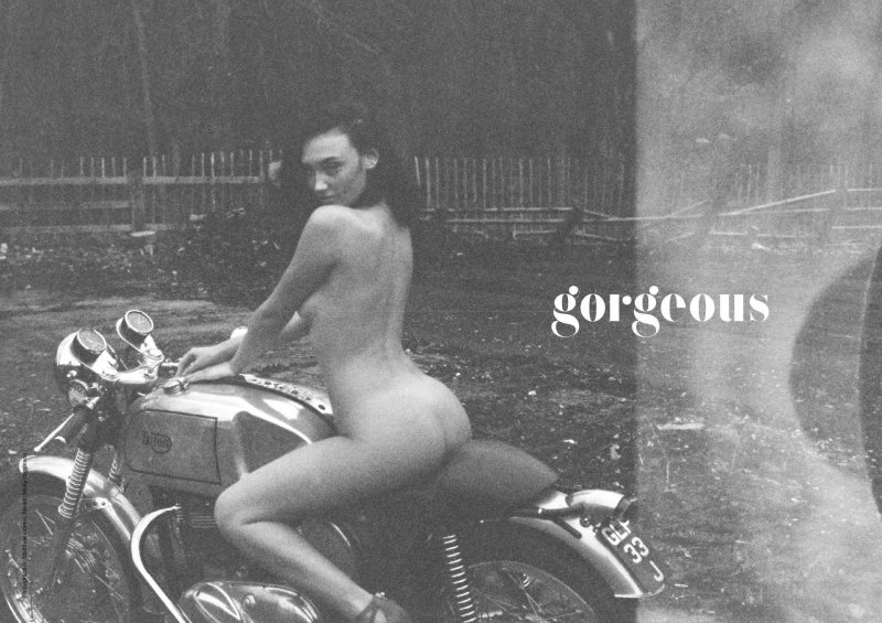 Nude biker