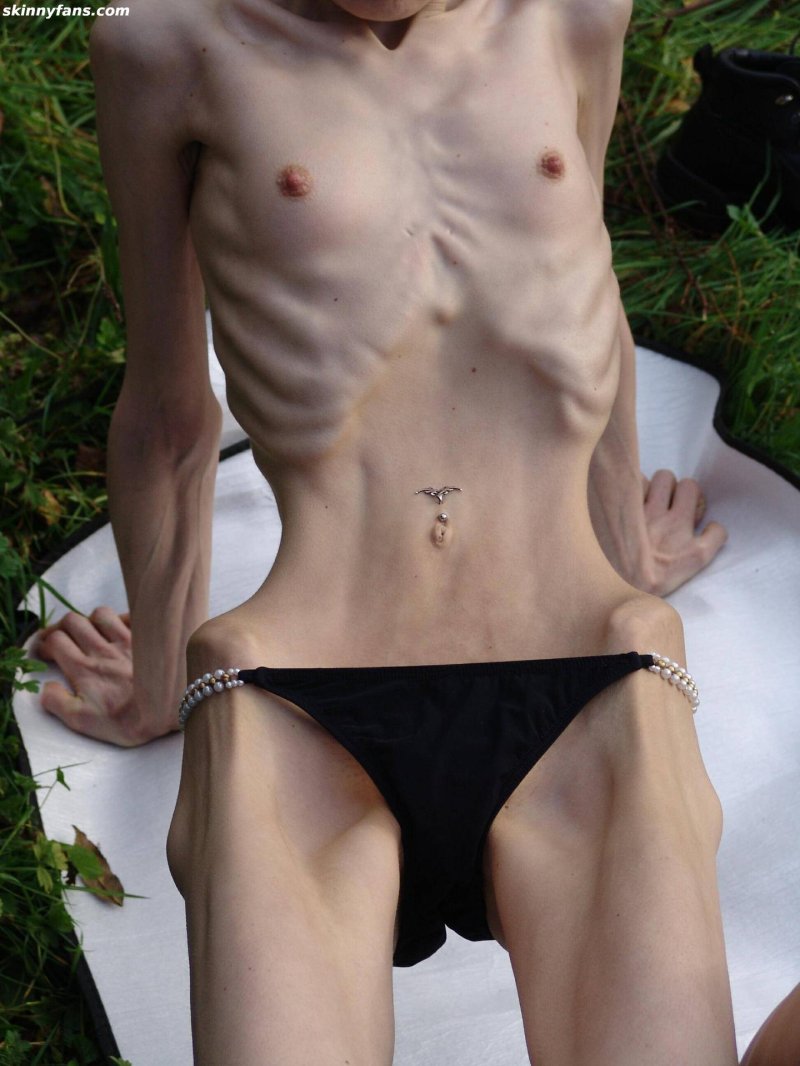 Very thin girl