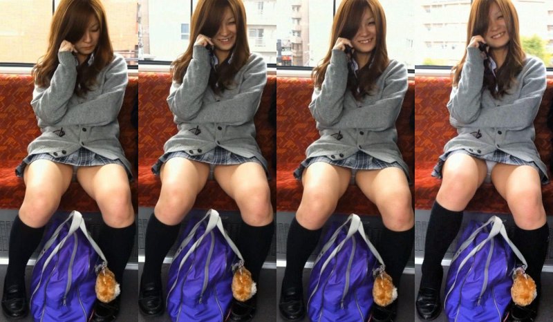 Japanese Upskirt without panties