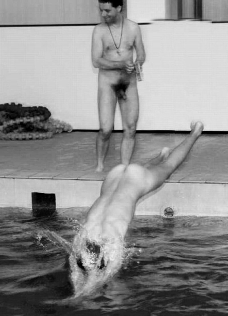 Naked athletes