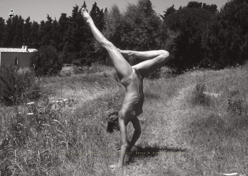 Naked athletes Retro
