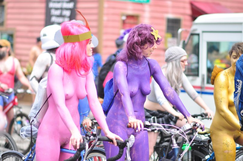 Solstice cyclists