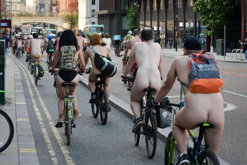 London bike race World Naked Ride