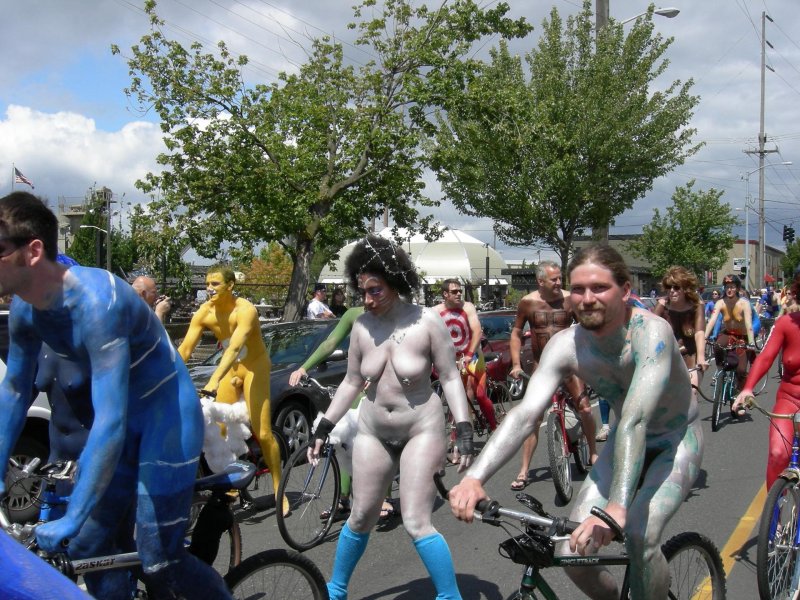 Parade naked in Fremont