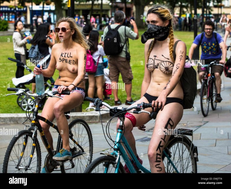 World naked bike ride london