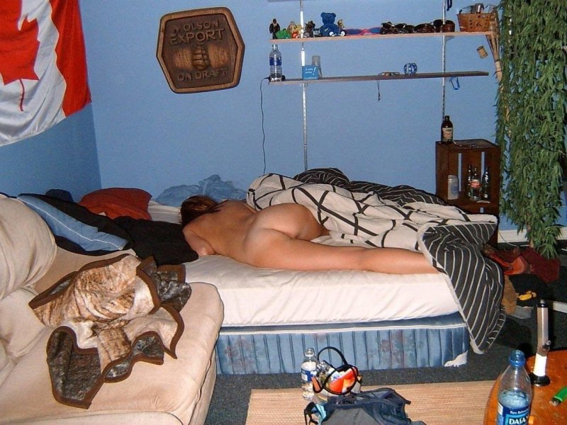 Sleeping girls naked