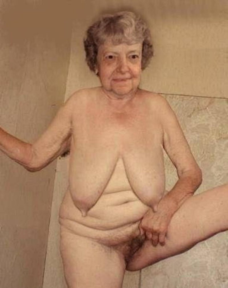 Very old naked grandmothers