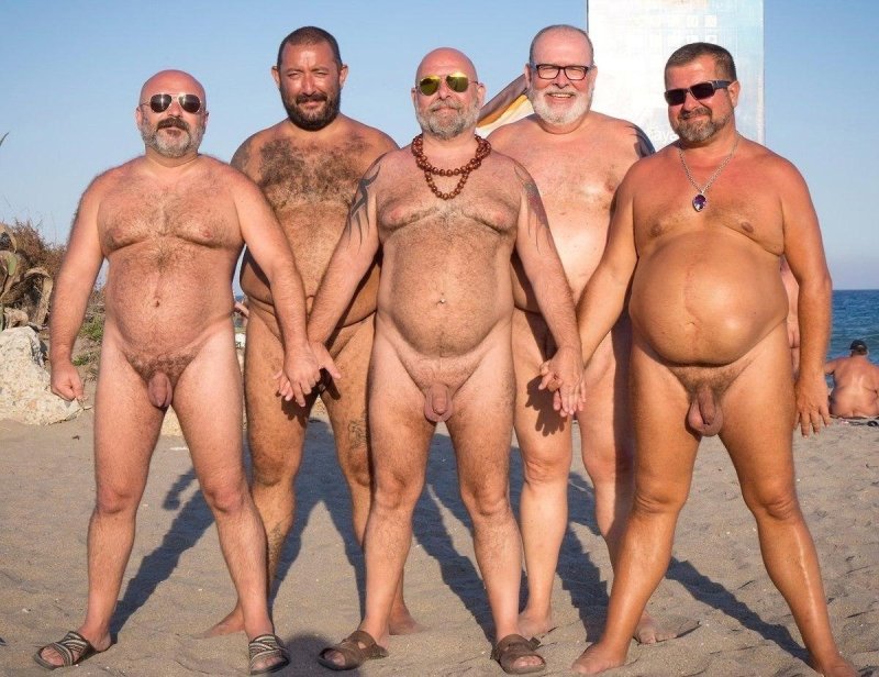 Naked men nudists