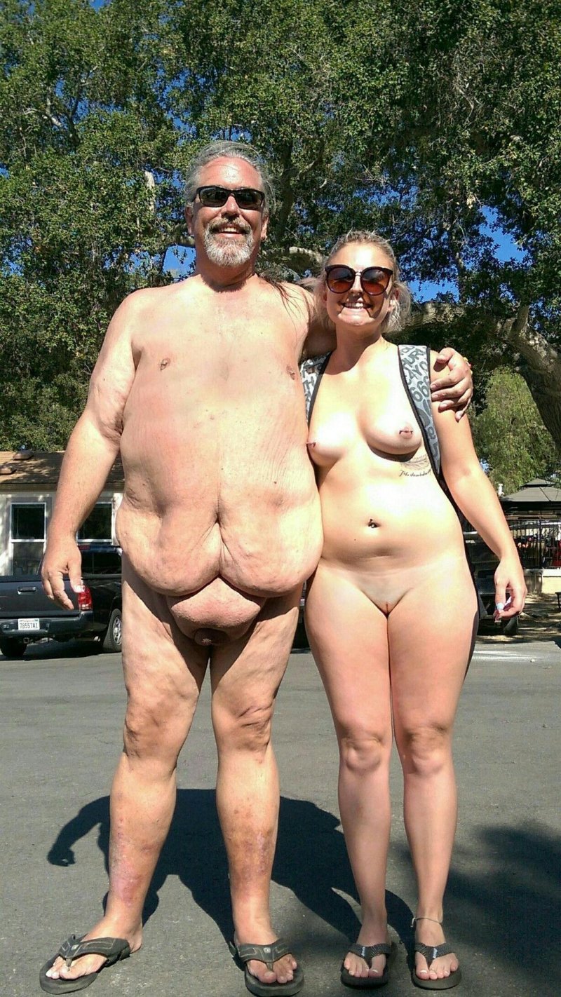 Fat naked women and men