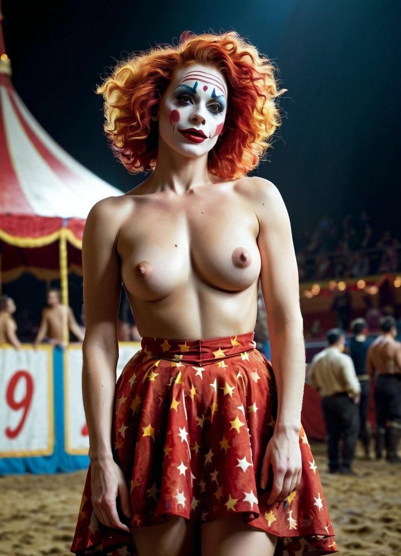 Woman Clown