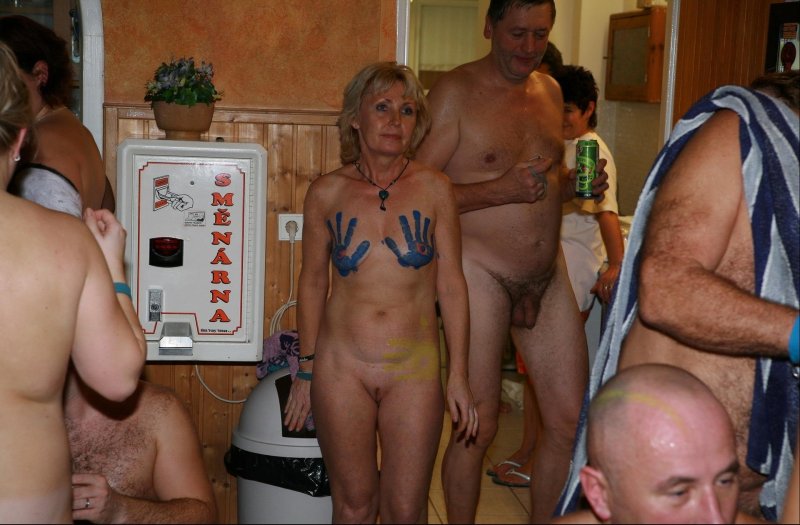Purenudism Naked Czech Republics in the bathhouse