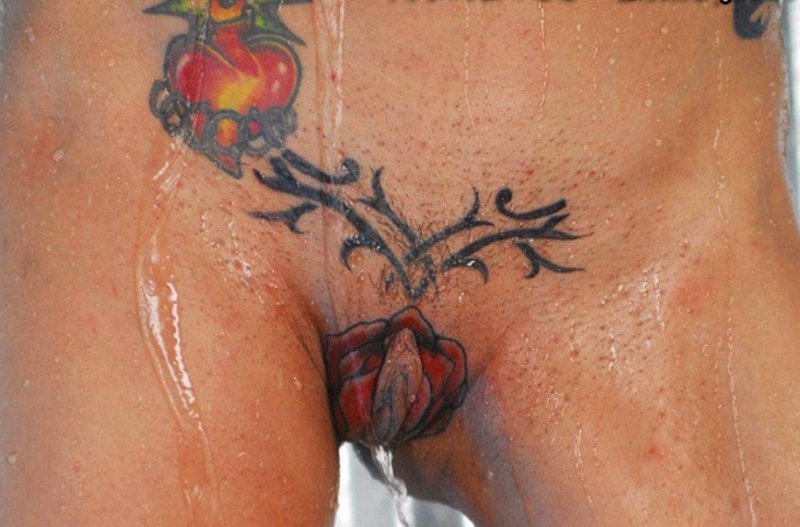 Beautiful pubic tattoos