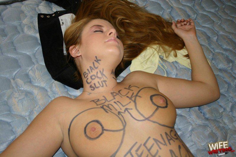 Militable inscriptions on naked