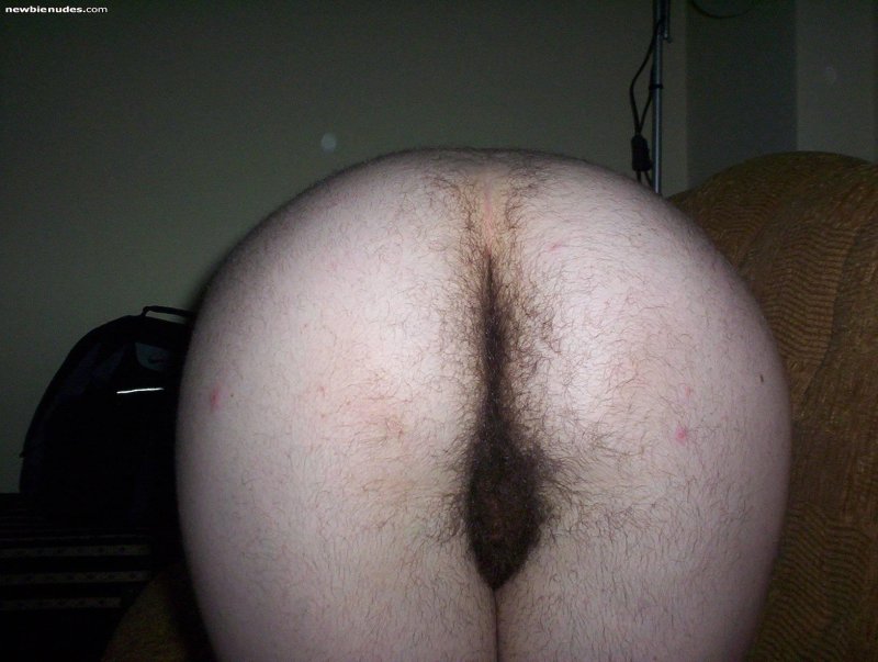 Super hairy female asses