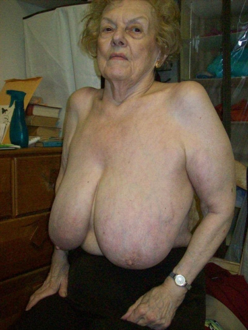 Big boobs old