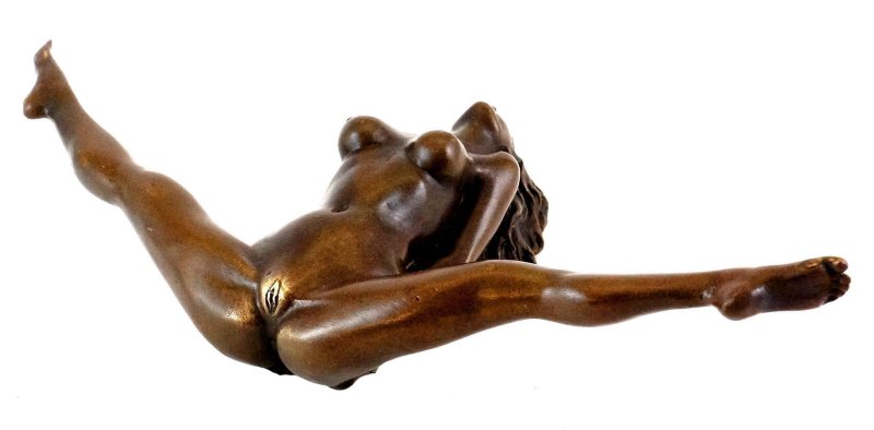 Erotic bronze figurines