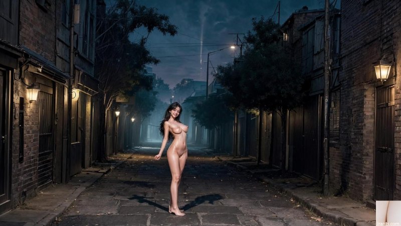 In the nude