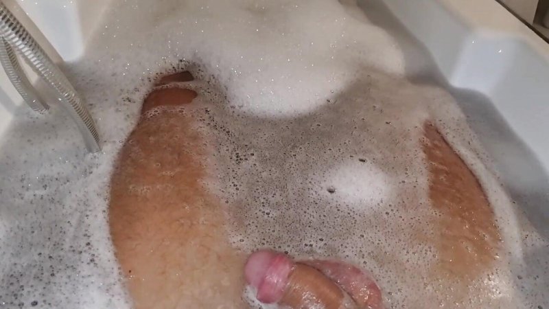 In the bath