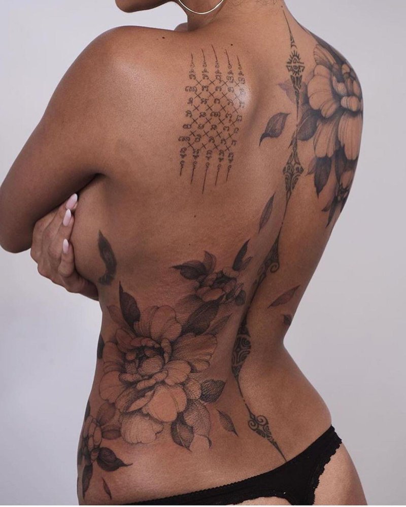 Female tattoo
