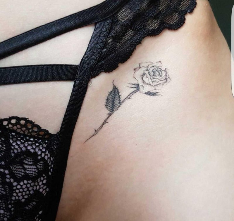Intimate tattoos for girls