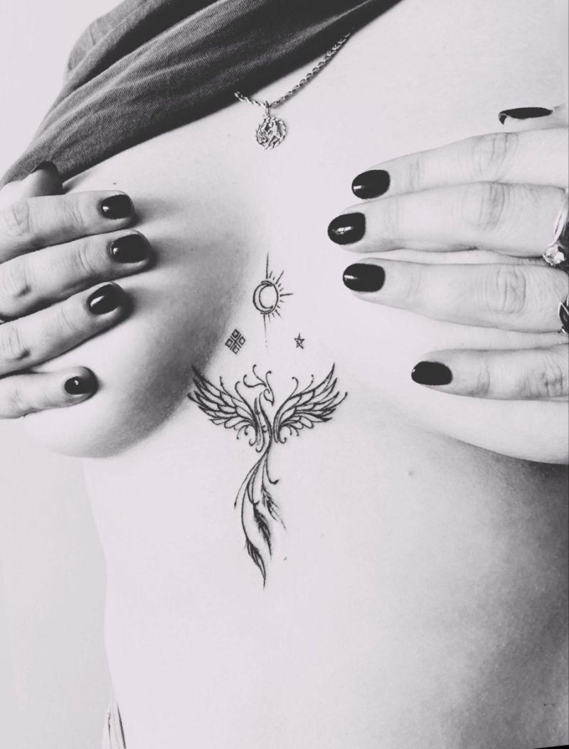 Tattoo Phoenix for girls meaning