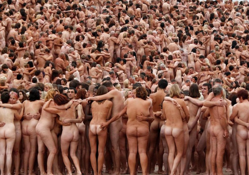 A lot of naked people