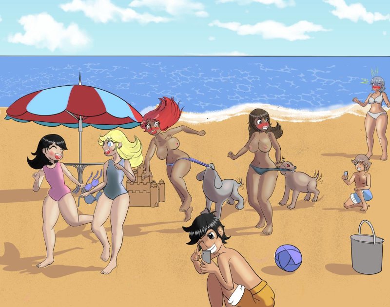 Naked beach