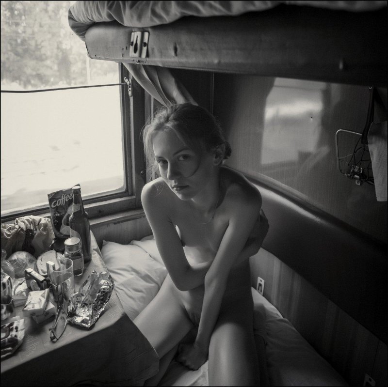 Kiselev Pavel on the Nude train