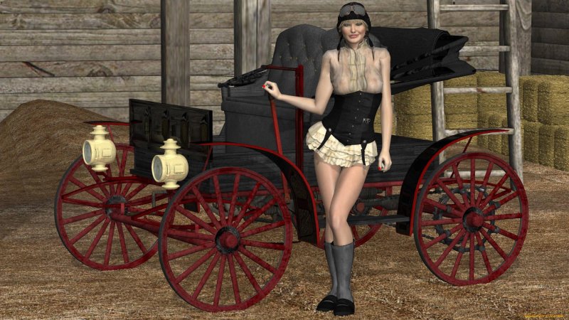 Medieval wagon