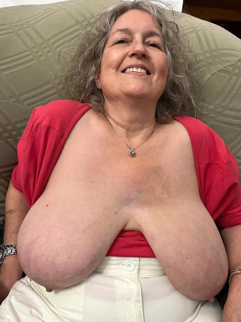 Old women with big tits