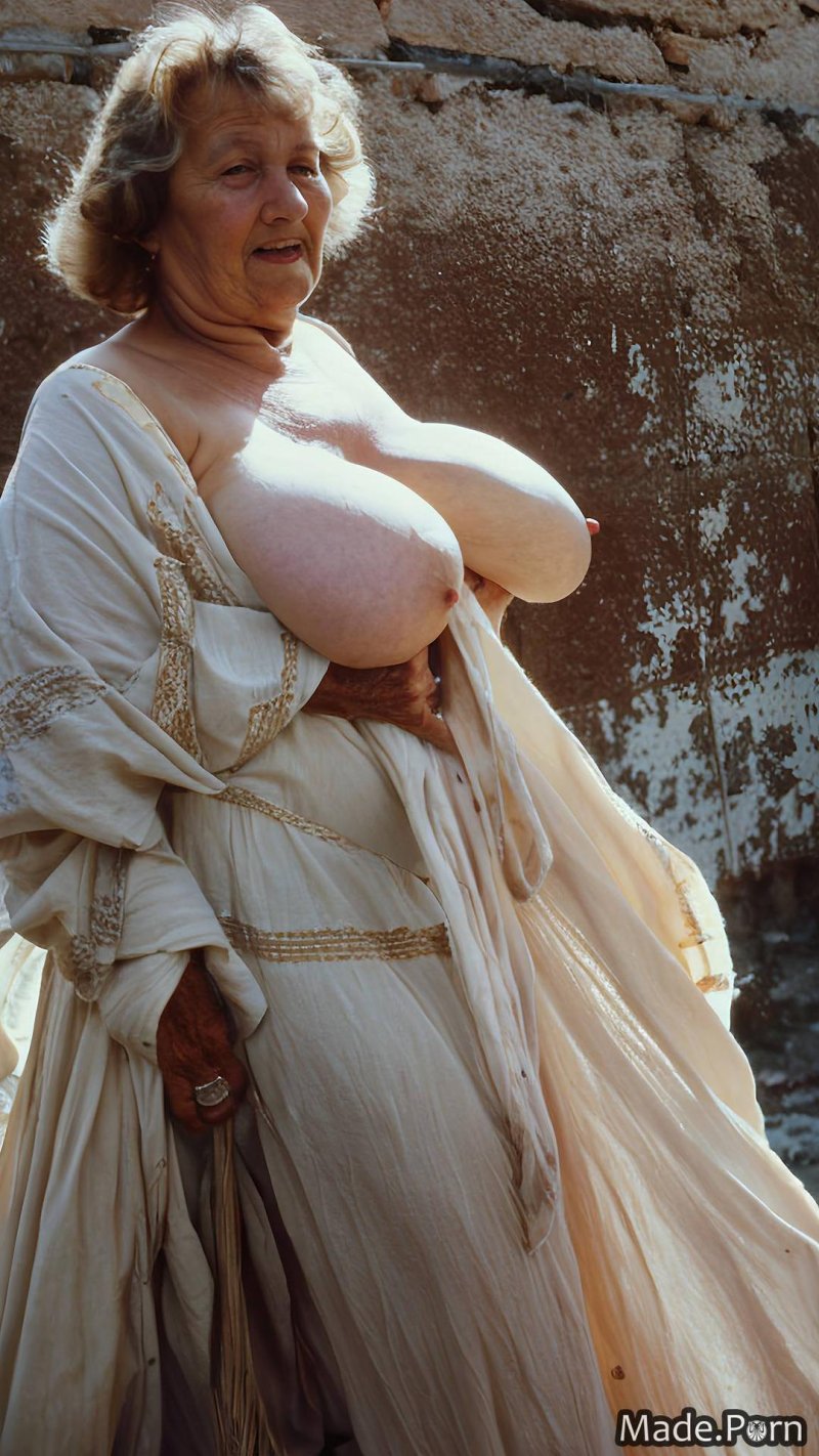 Grandma with big tits