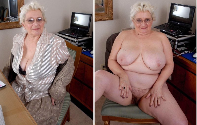 Mature grandmother