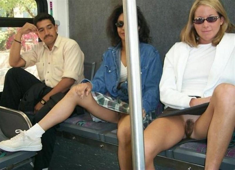 Squeezed in public transport