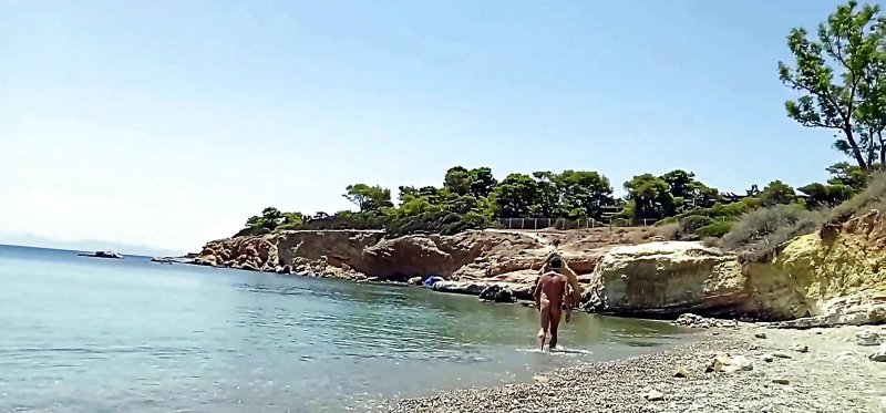 Nudists beach