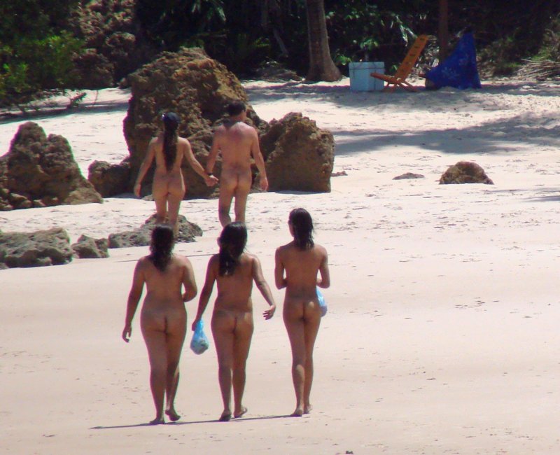 Nudy beaches of Brazil