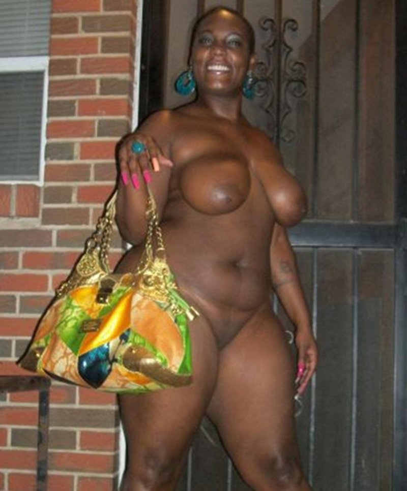 Naked mature black women