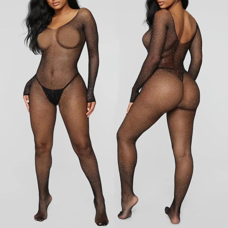 Mesh jumpsuit