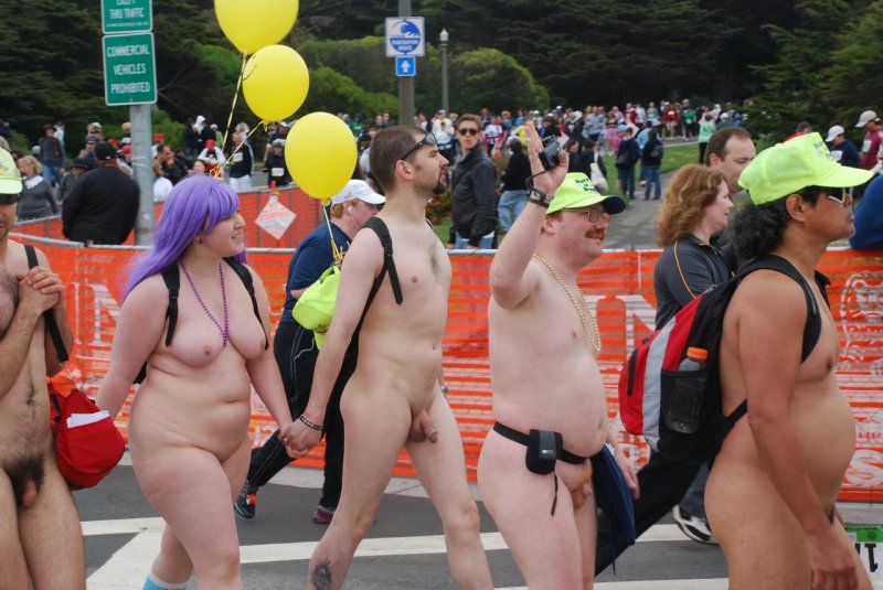 Nudist parade