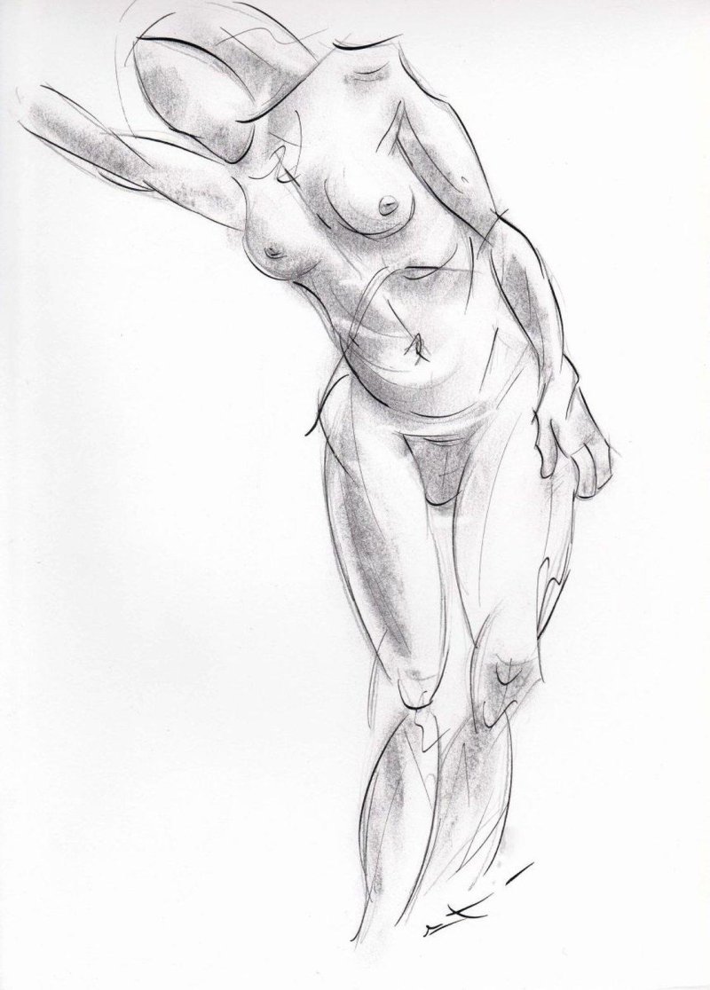 Sketches of the figure a person